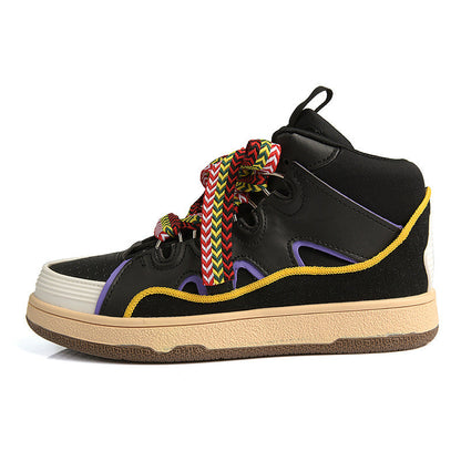 Damen Sportschuhe High-Top Sneaker Elastisch Schnell