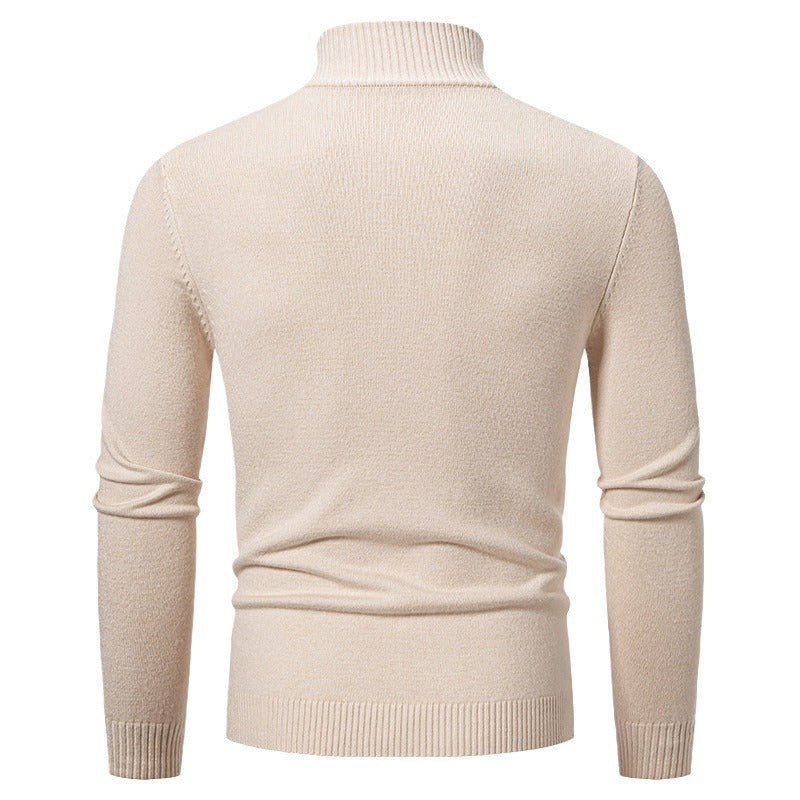 Herren Rollkragenpullover Modisch Reißverschluss Pullover Damen Unpassend, besser: 
Herren Rollkragenpullover Reißverschluss Modern