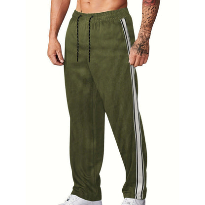 Herren Sport Hose mit Streifen Modern Freizeit