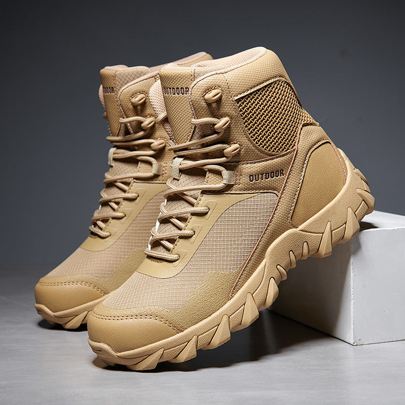 Herren Tactical Stiefel Strapazierfähig Rutschfest Outdoor