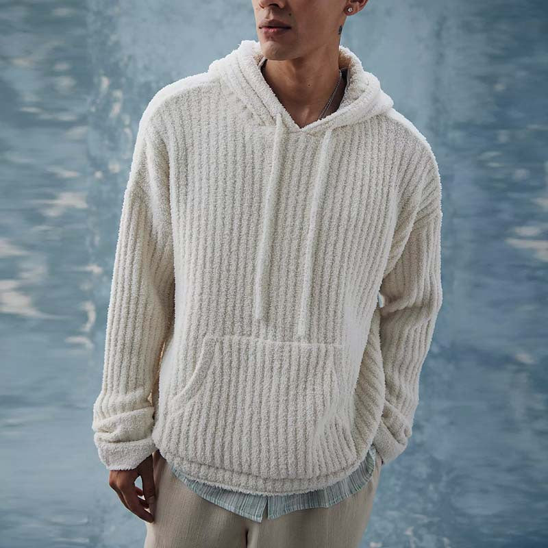 Herren Hoodie Kuschelig Soft Strick Berlin - BerlinGlamour