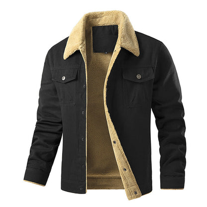 Herren Winterjacke Teddyfutter gefüttert Warm - BerlinGlamour