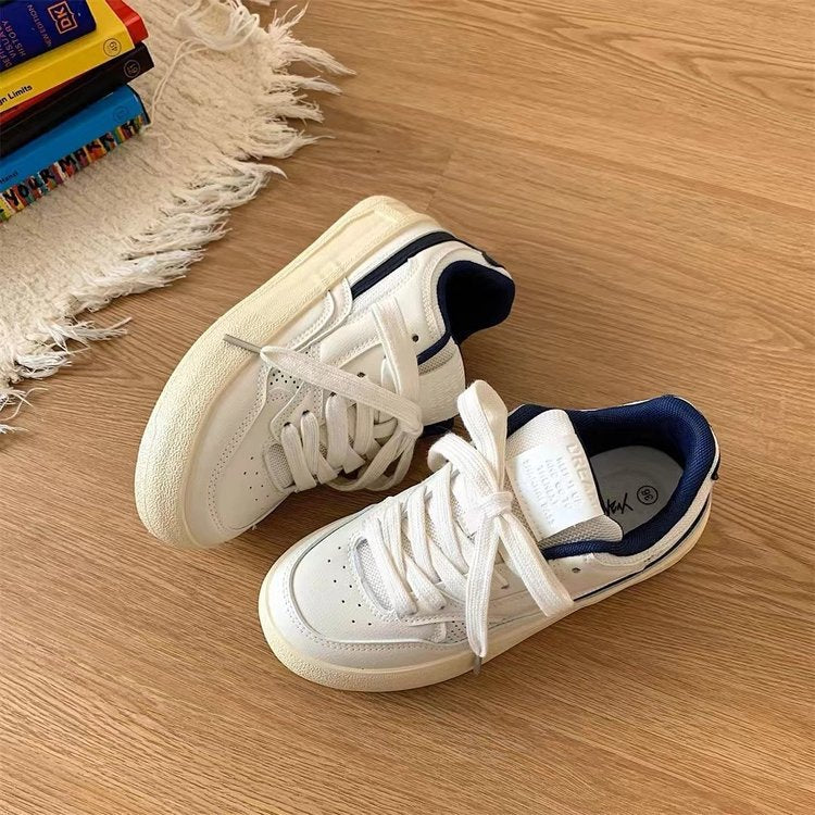 Damen Plateau Sneaker Sportlich Atmungsaktiv Komfort