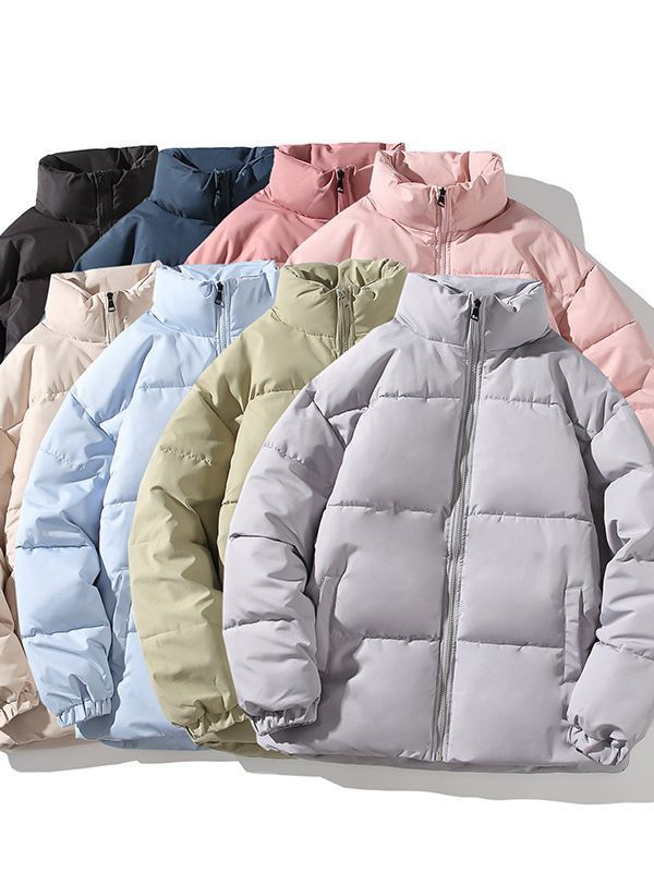 Herren Steppjacke Isoliert Warm mit Hochkragen Elastisch - BerlinGlamour