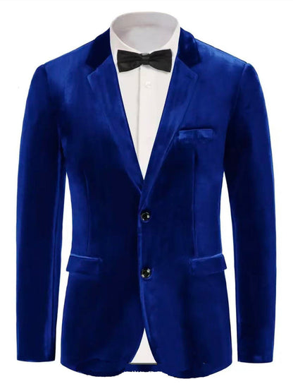 Herren Blazer Samt Elegant Berlin Style