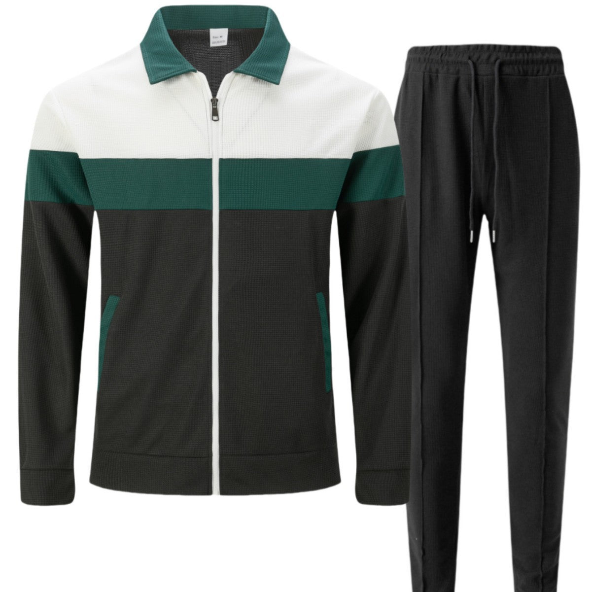 Herren Trainingsanzug Sport Set Atmungsaktiv Funktionsjacke