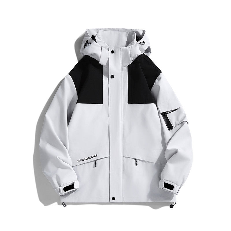 Herren Windjacke Wasserabweisend Funktionell Modern