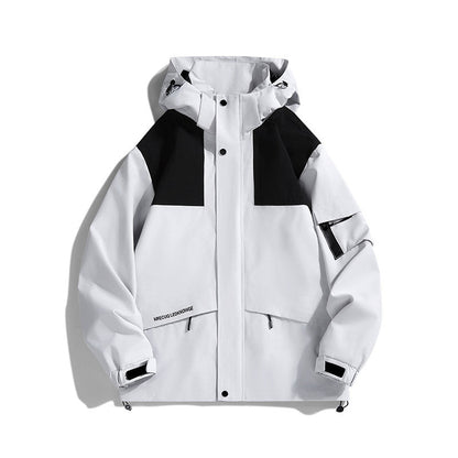 Herren Windjacke Wasserabweisend Funktionell Modern