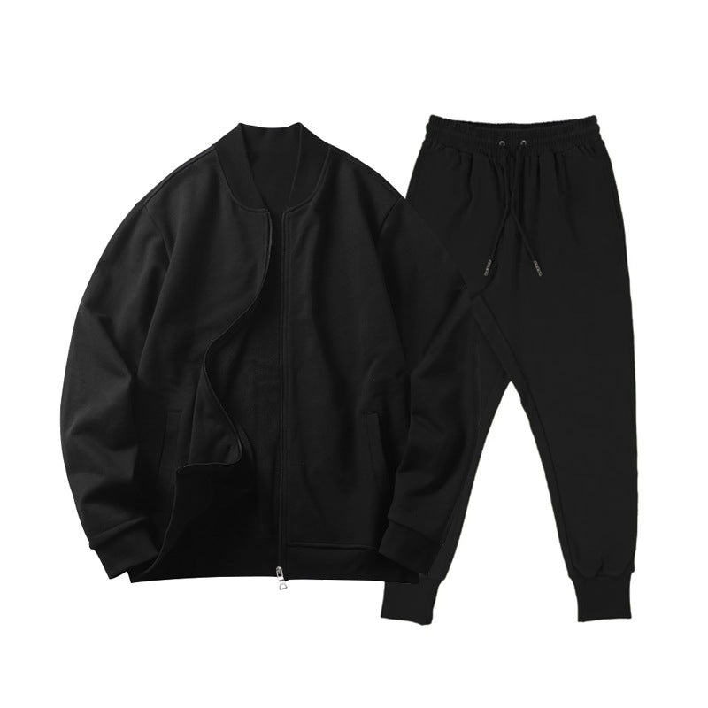 Herren Sportset Freizeitanzug Elastisch Mit Taschen
