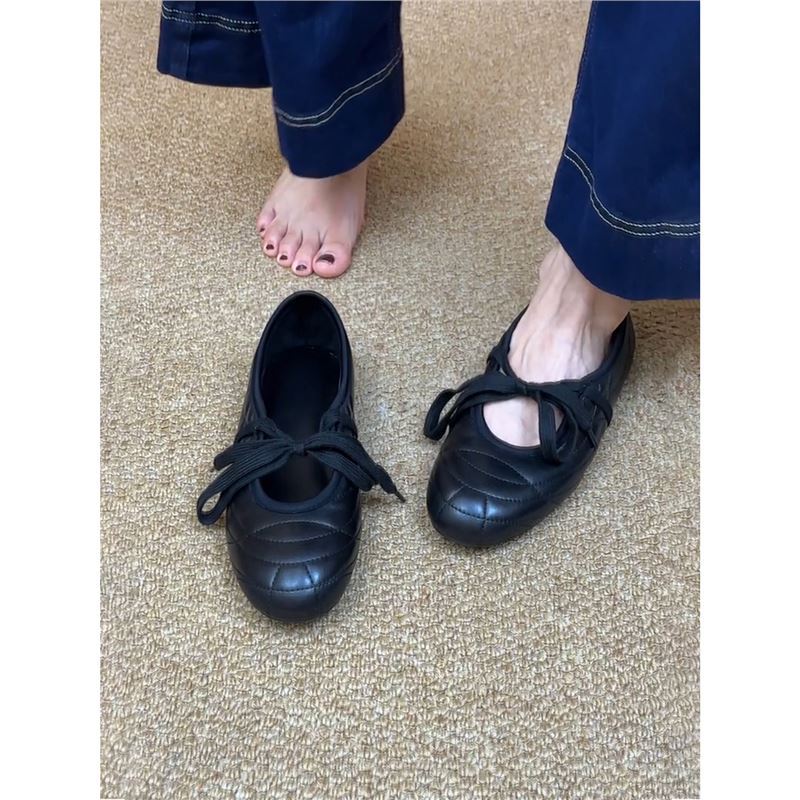 Damen Ballerinas Rüschendesign Komfortabel Stilvoll - BerlinGlamour