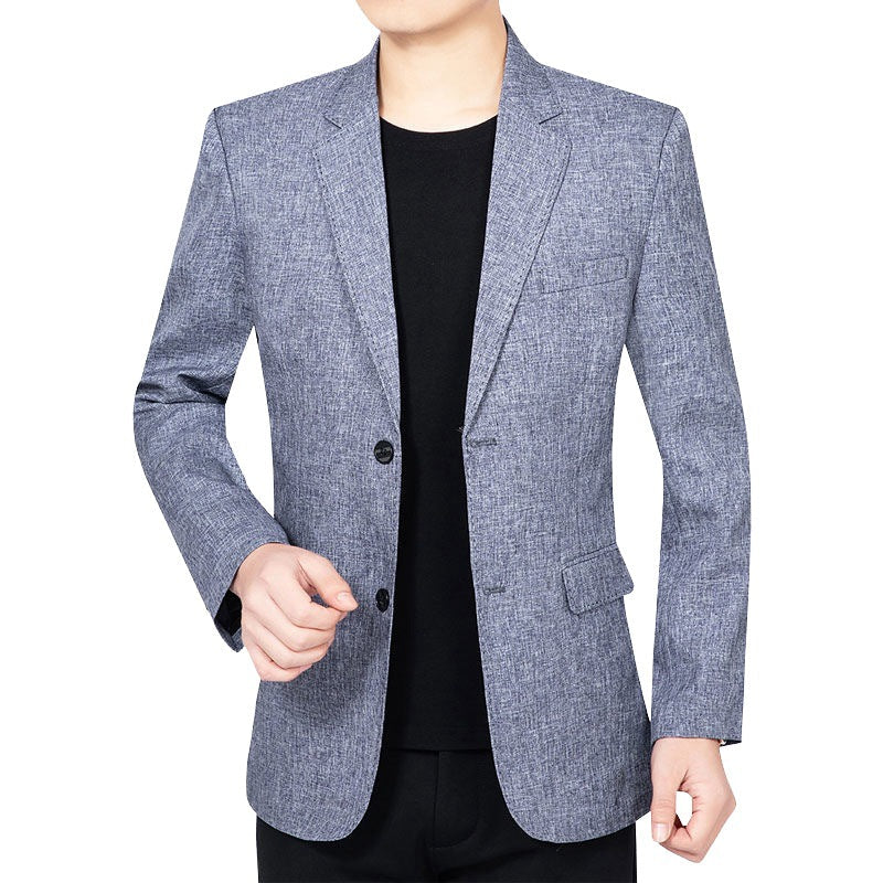 Herren Blazer Elegante Weicher Stoff Strapazierfähig Modern