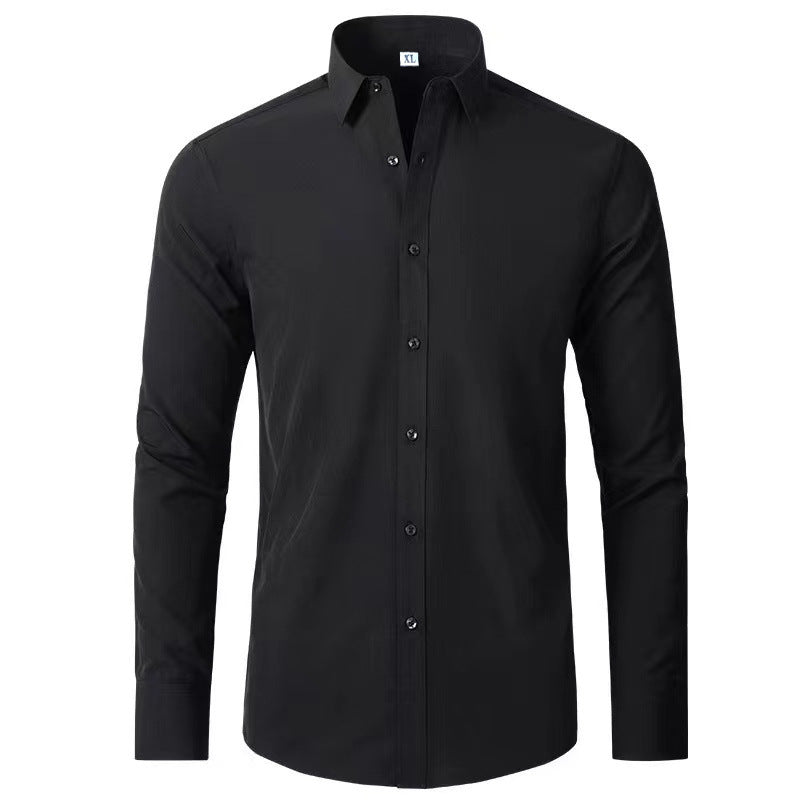 Herren Langarmhemd Slim Fit Elegantes Berlin Style