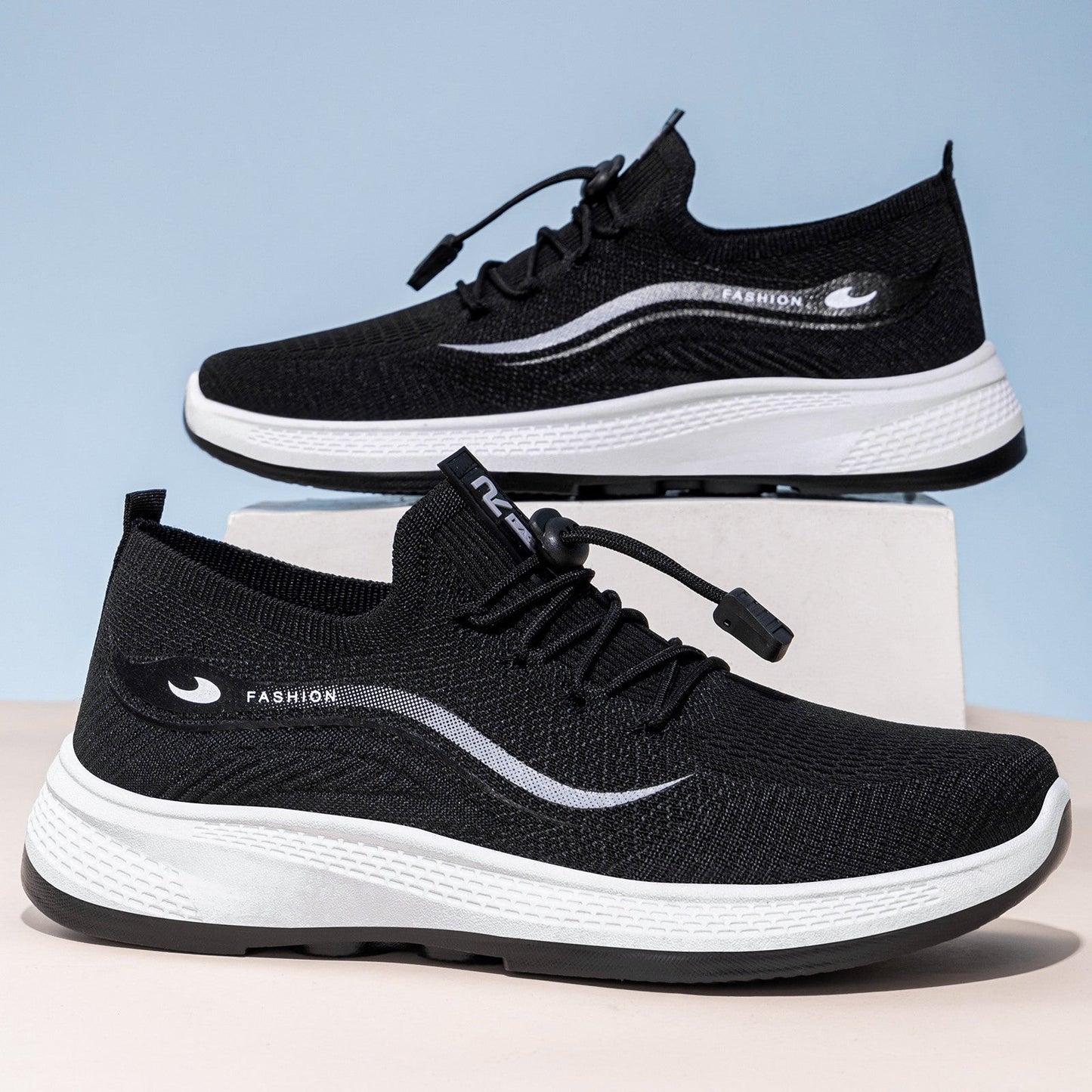 Damen Sport Sneaker Bequem Schnellschnürsystem Modern - BerlinGlamour