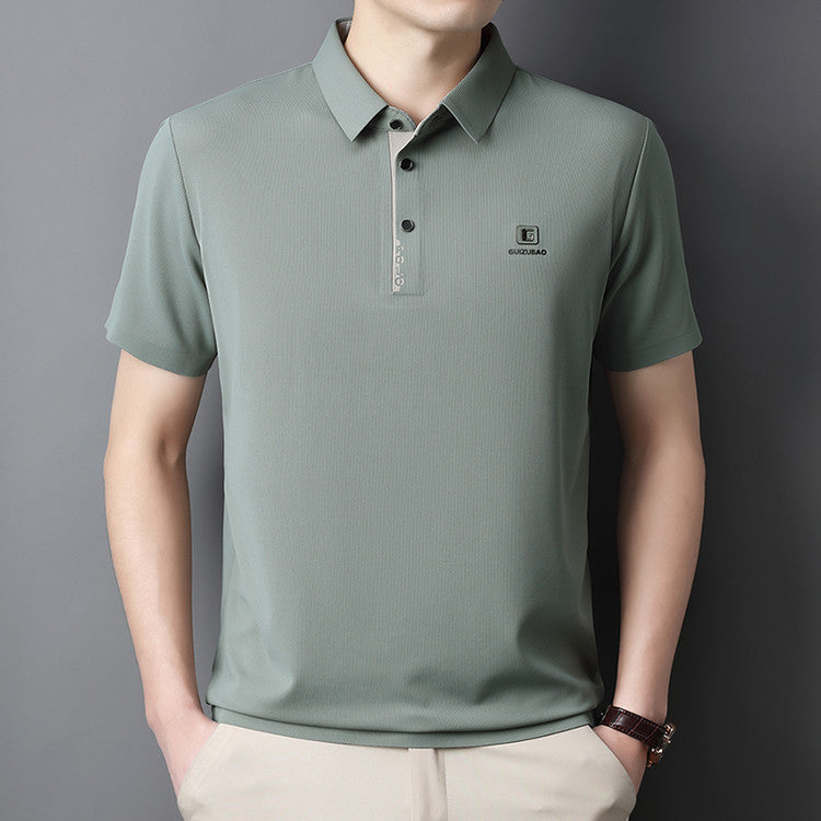 Herren Polo-Shirt Feuchtigkeitsregulierend Sportlich Modern