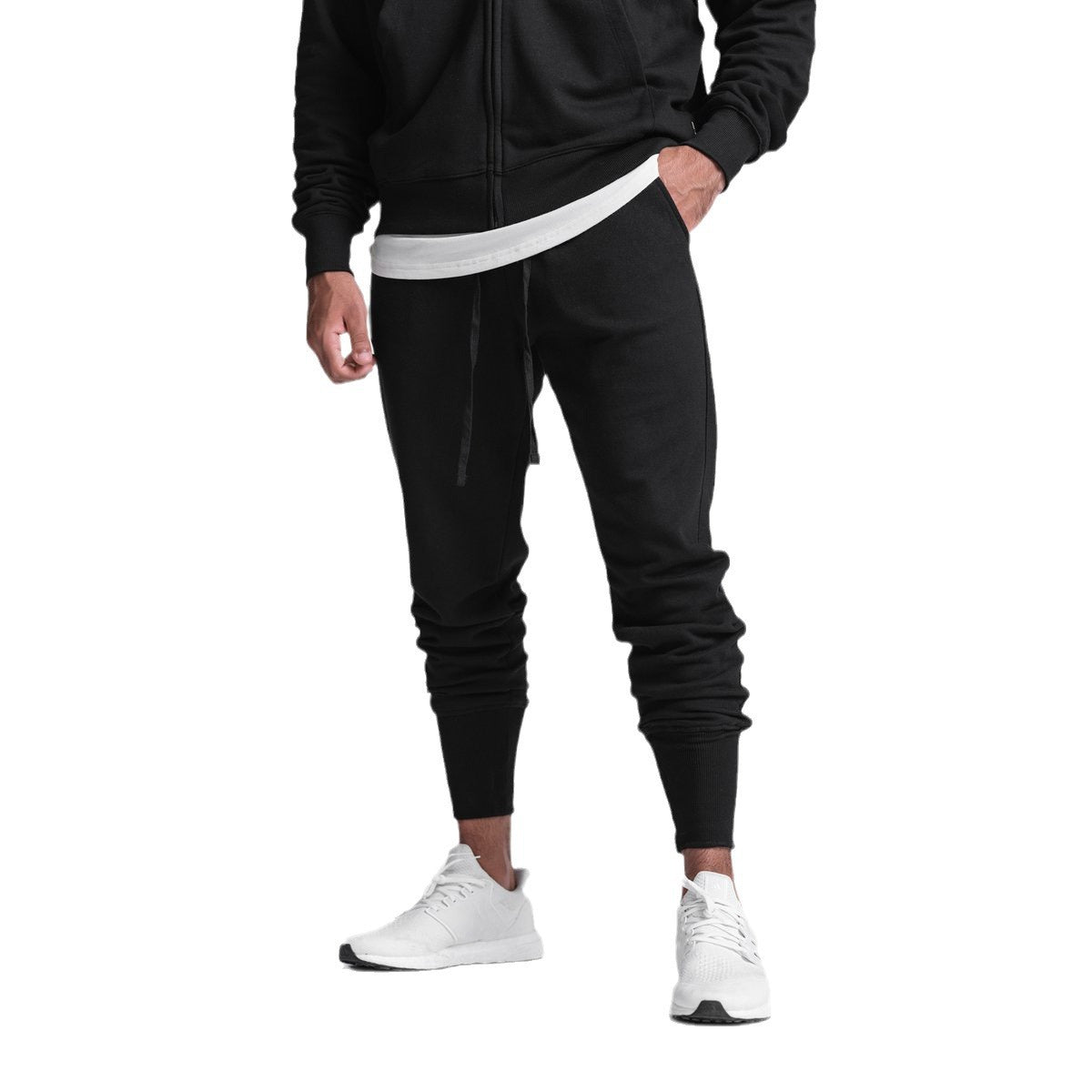Herren Sporthose Slim Fit Bequem Mit Bündchen