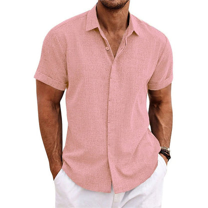 Herren Kurzarmhemd Leicht Sommer Berlin Style