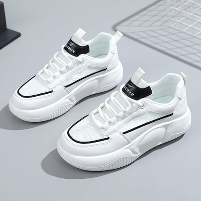Damen Sneaker atmungsaktiv mit gepolsterter Laufsohle Modern