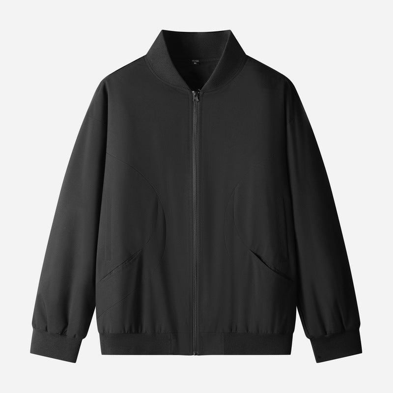 Herren Freizeitjacke Modern mit Seitentaschen und Passform
