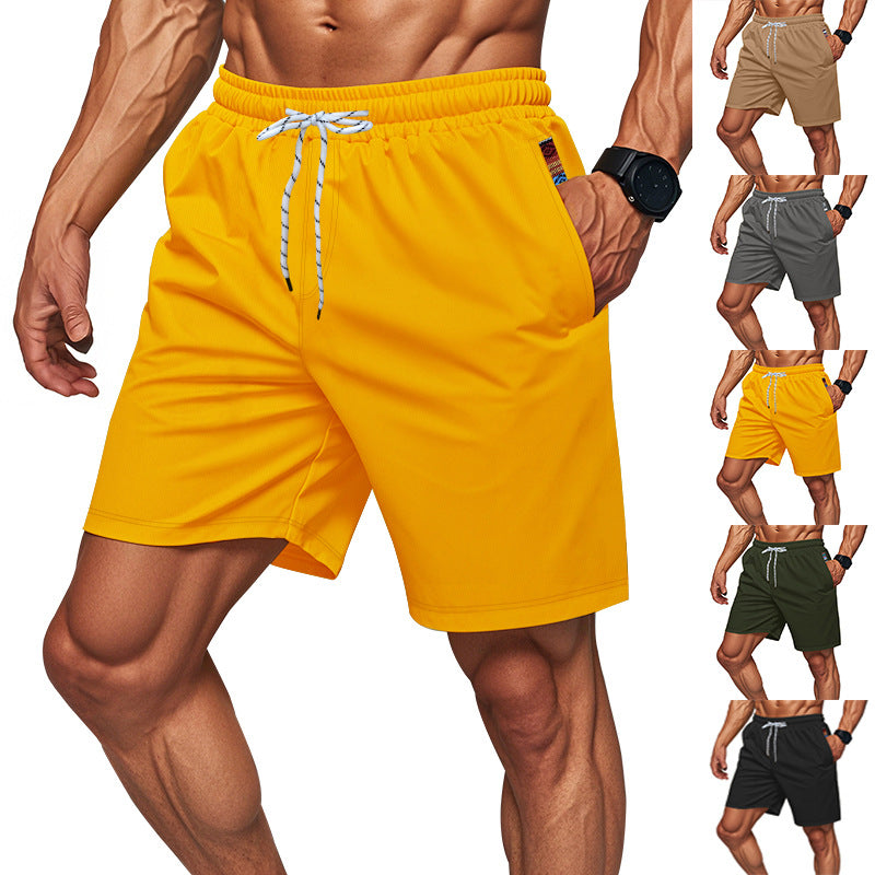Herren Schwimmshorts Sportlich Elastisch Mit Taschen - BerlinGlamour