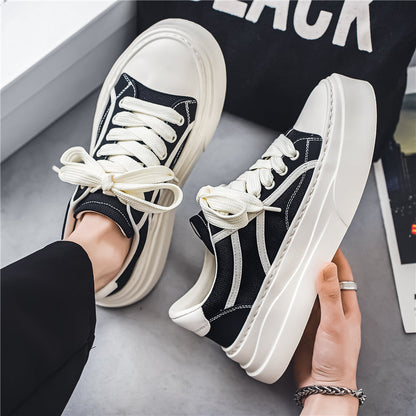 Damen Plateausneaker Sportlich Modisch Hoher Absatz