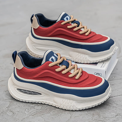 Damen Sneaker mit Luftpolster Komfortschuh Weiß - BerlinGlamour