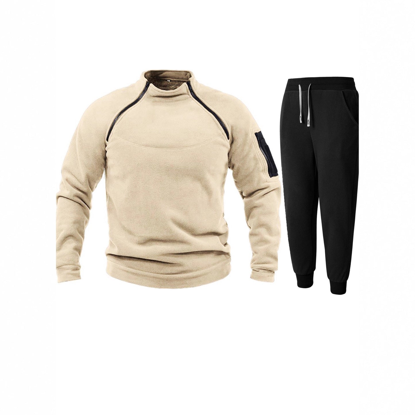 Herren Sportset Funktionspullover Jogginghose Set - BerlinGlamour