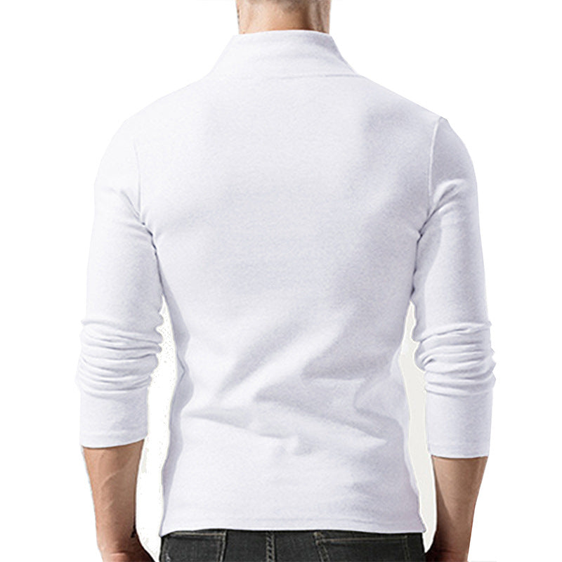 Herren Pullover Moderner Kragen Feine Struktur