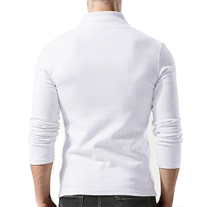 Herren Pullover Stehkragen Modern Trendy