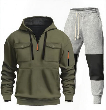 Herren Sportset Sweatshirt und Jogginghose Funktionell Komfortabel
