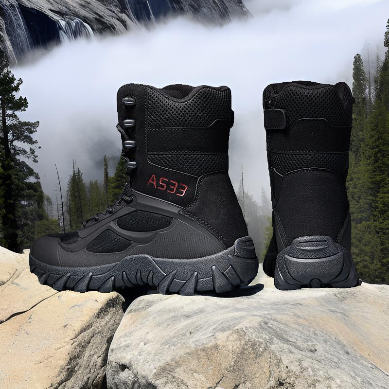 Herren Stiefel Tactical Outdoor Rutschfest Knöchelschutz - BerlinGlamour