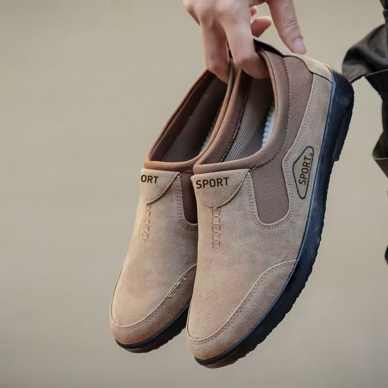 Bequeme Herren Slipper Sneaker Elastisch Flexibel