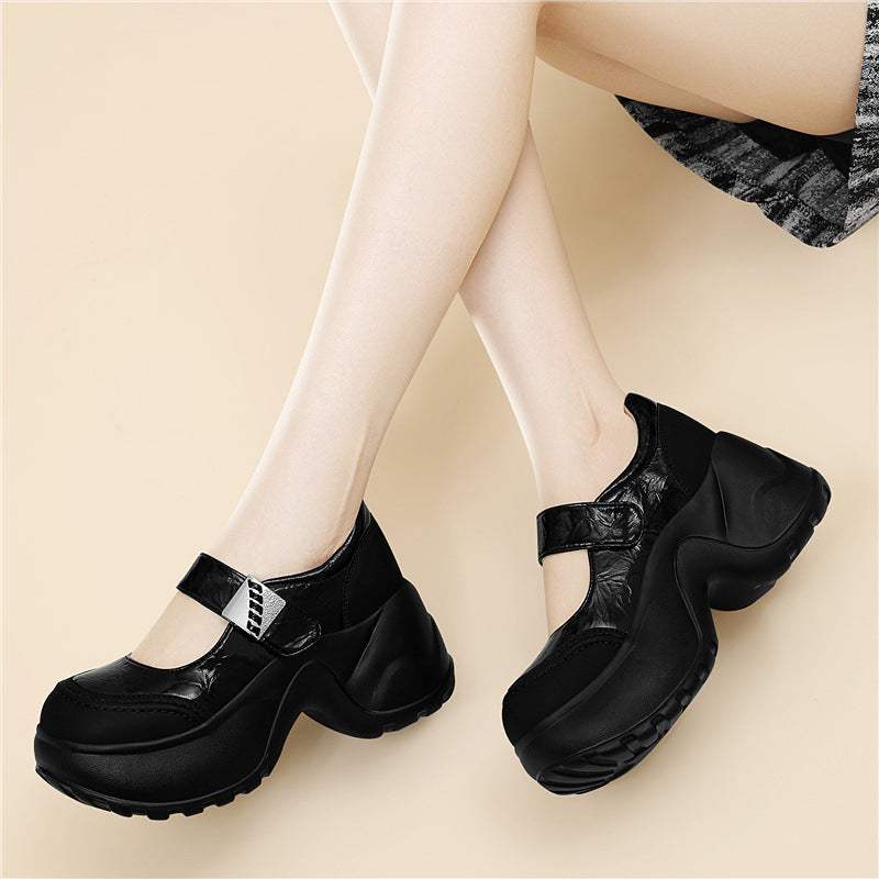 Damen Halbschuhe Bequem Verstellbar Komfort Schuhe Modern