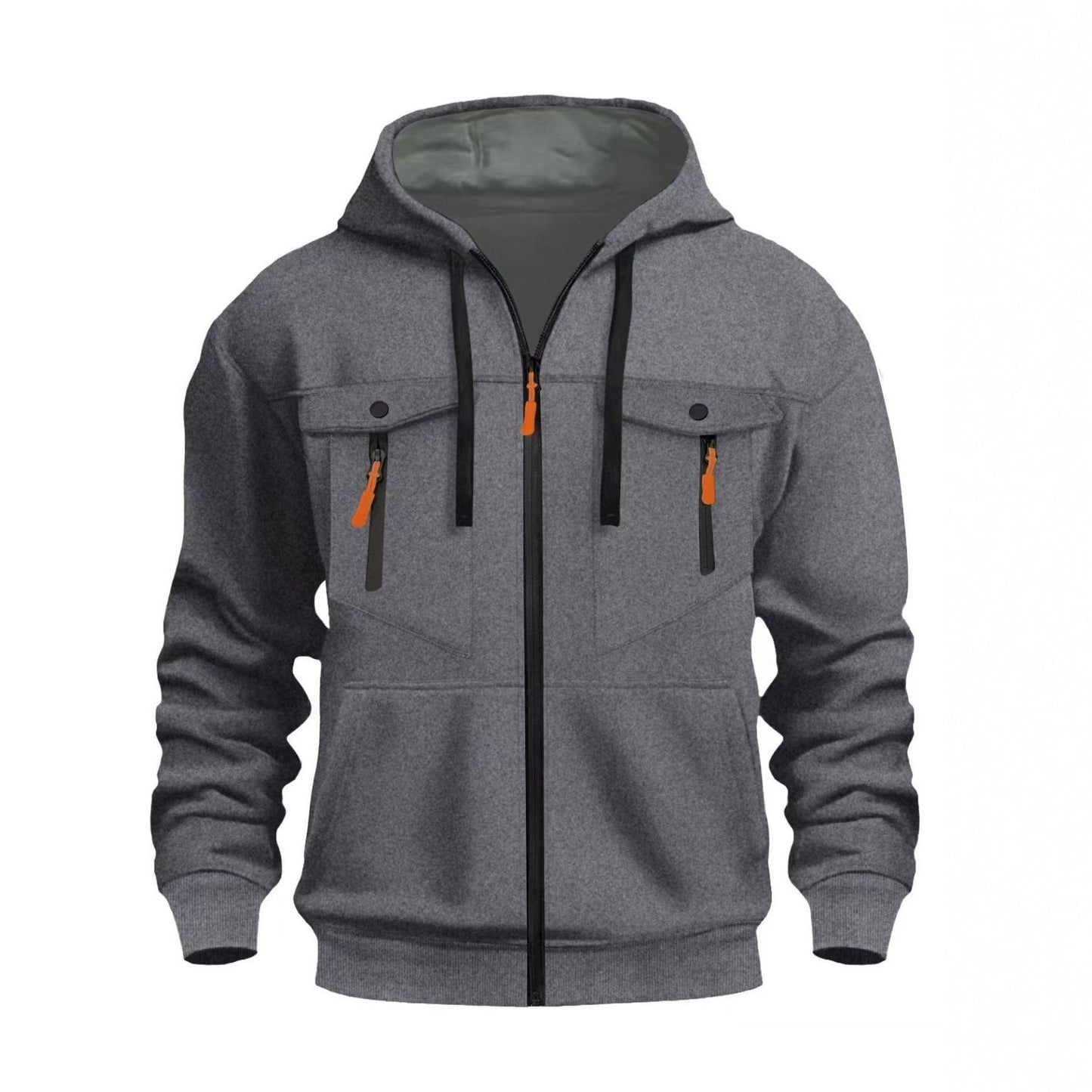 Herren Kapuzenjacke Functional mit vielen Taschen Modern - BerlinGlamour