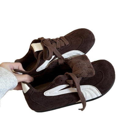 Damen Sneaker Sportlich Weich Geformt Laufschuhe