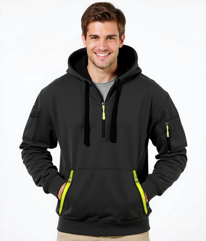 Herren Kapuzenpullover Modern mit Taschen