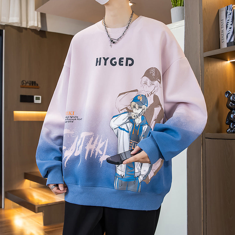 Unisex Sweatshirt Oversized Grafikdruck Berlin Style
