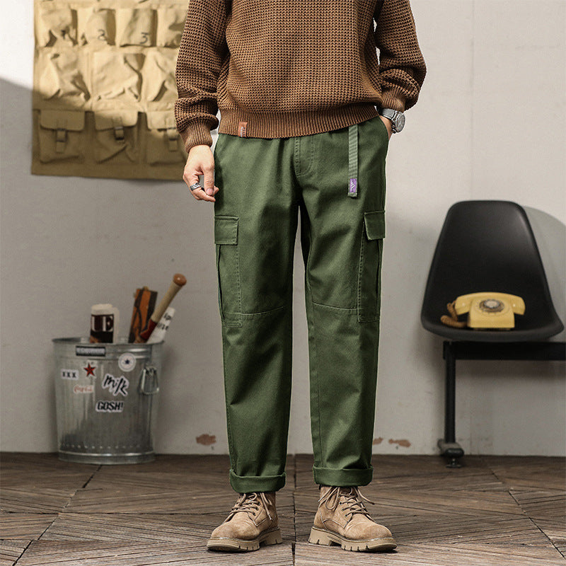 Herren Cargo-Hose Praktisch Vieltaschig Verstellbar