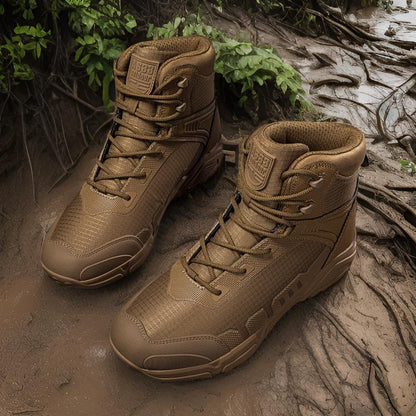 Herren Outdoor-Stiefel Wasserdicht atmungsaktiv griffig