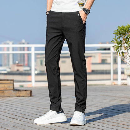 Herren Jogginghose Slim Fit Sportlich Grau