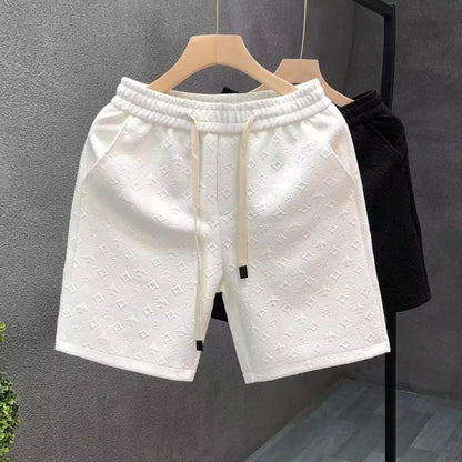 Damen Sportshorts Bequem Elegant Mit Muster - BerlinGlamour