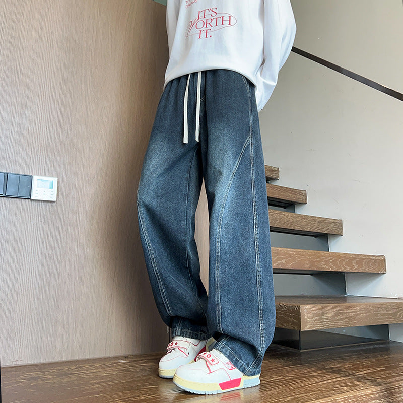 Herren Jeans Weite Bein Komfort Fit