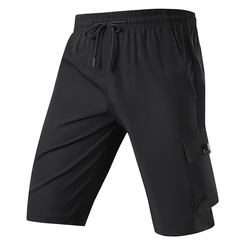 Herren Shorts Bequem Outdoor Freizeit Shorts mit Taschen