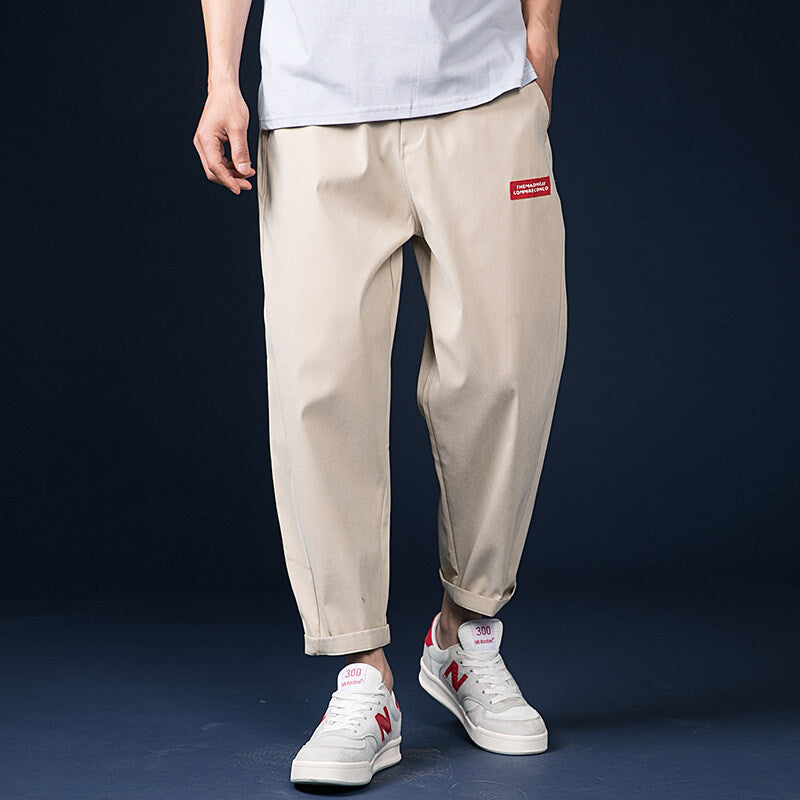 Herren Freizeithose Bequem Lässig Mit Kordelzug