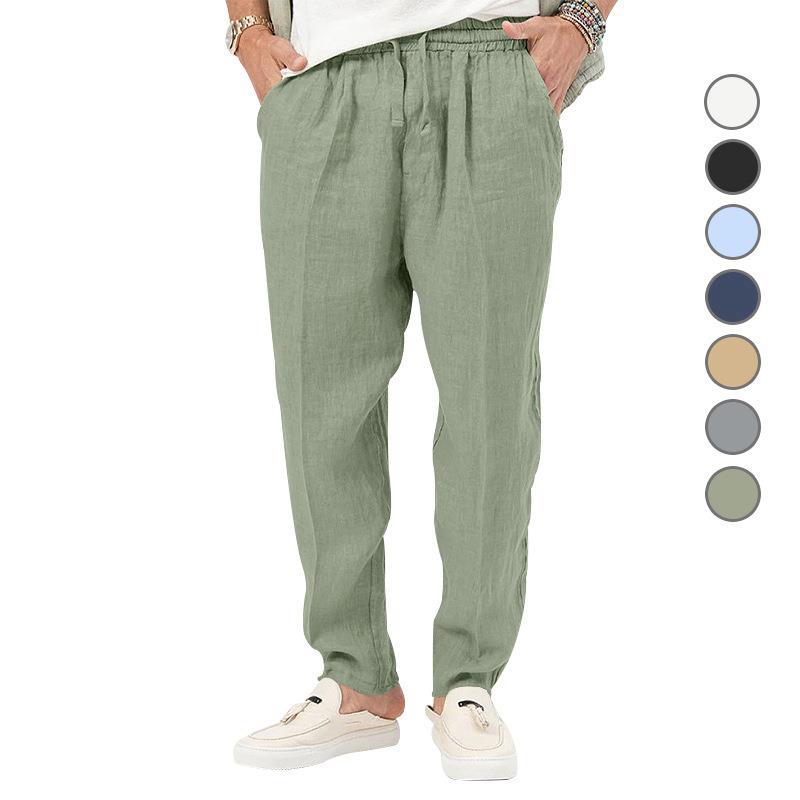 Bequeme Leinenhose Herren Sommerhose Leicht - BerlinGlamour