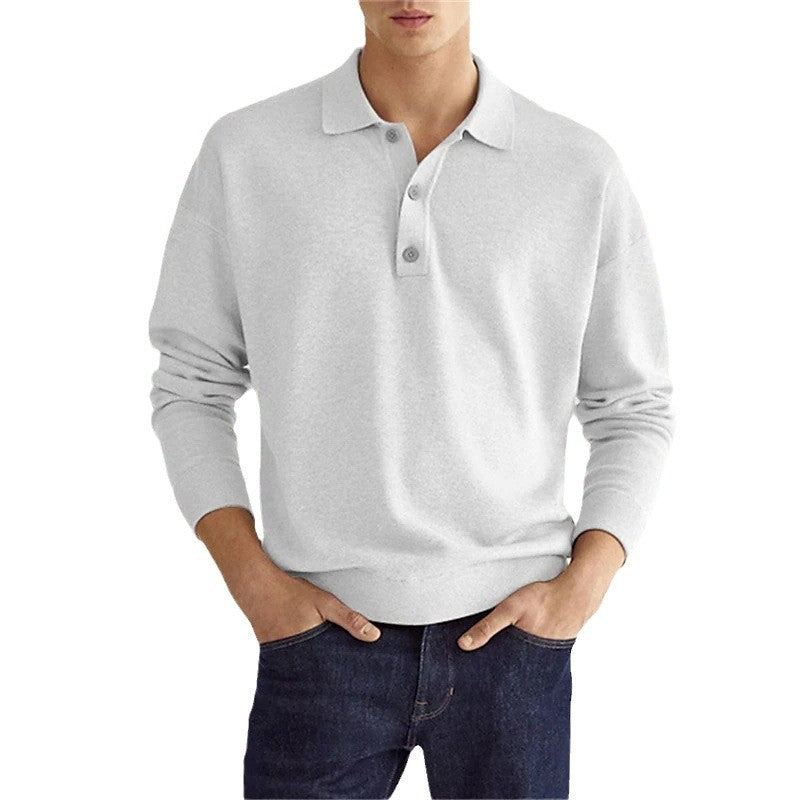 Herren Pullover Modern Polokragen Bequem - BerlinGlamour