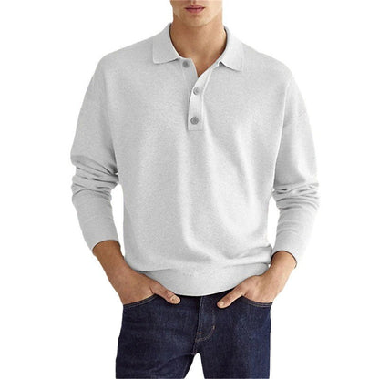 Herren Pullover Modern Polokragen Bequem - BerlinGlamour