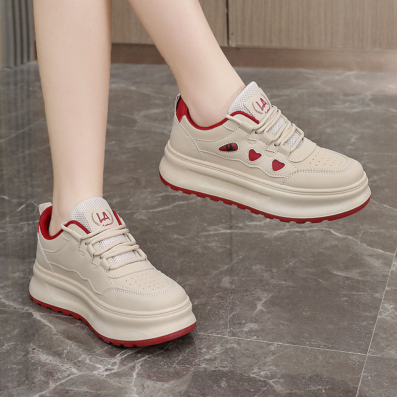 Damen Sneaker Sportlich Weich Bequem Laufschuhe