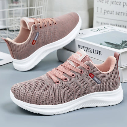 Damen Sneaker Laufschuhe Sport Atmungsaktiv - BerlinGlamour