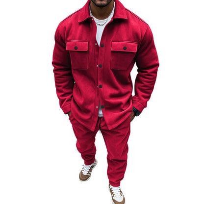 Herren Utility-Jacke Funktionell mit Brusttaschen und Passform