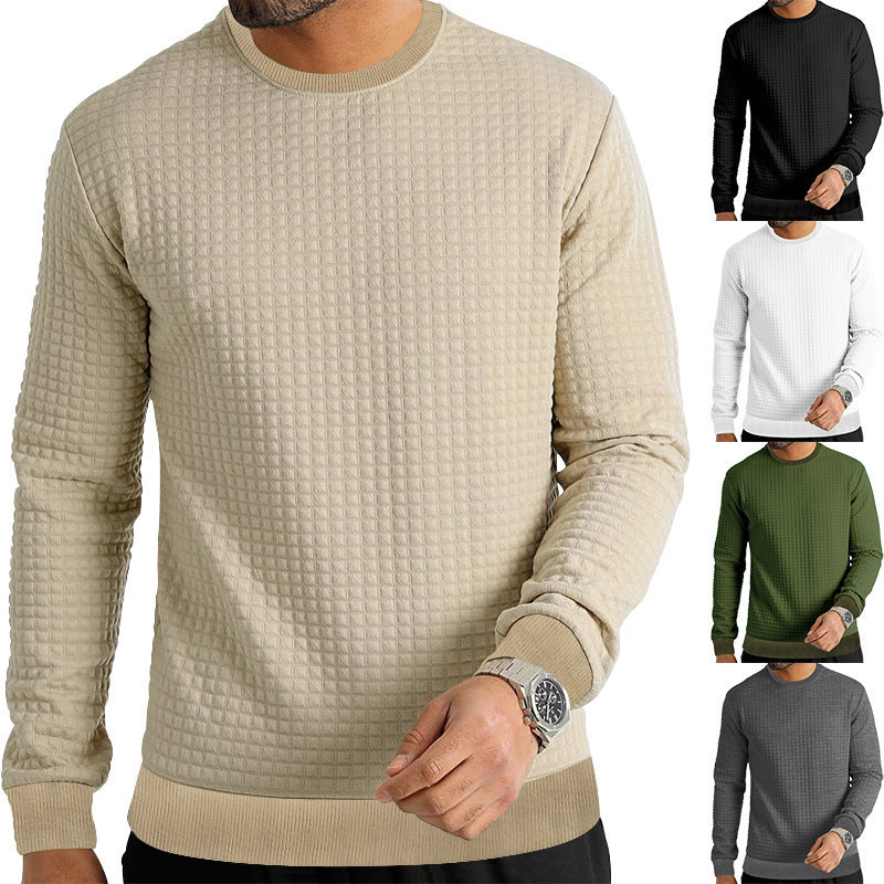 Herren Sweatshirt Waffelstruktur Modern Berlin Style - BerlinGlamour
